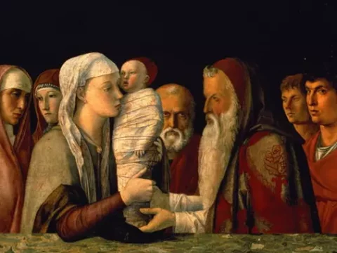 présentation de jesus au temps de Giovanni Bellini