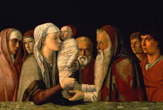 présentation de jesus au temps de Giovanni Bellini